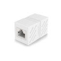 Ugreen RJ45 Network Keystone Jack Inline Coupler Female to Female 1pcs White