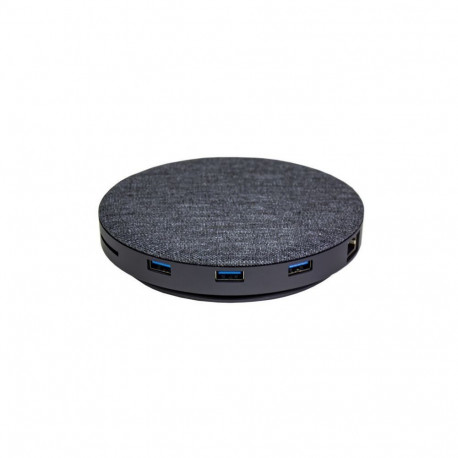 Devia UFO 10in1 HUB wireless charger gray
