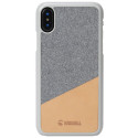 Krusell Apple Tanum Cover Apple iPhone XS Max nude
