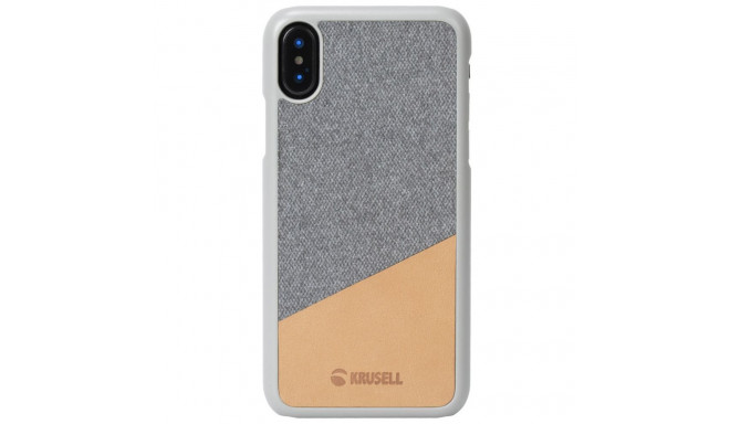 Krusell Apple Tanum Cover Apple iPhone XS Max nude