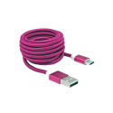 Sbox USB->Micro USB M/M 1.5m USB-10315P pitaya pink