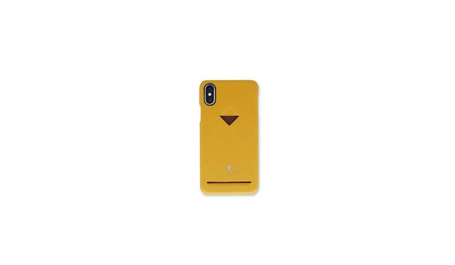 VixFox Apple Card Slot Back Shell for Iphone XR mustard yellow
