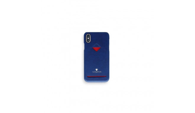 VixFox Apple Card Slot Back Shell for Iphone 7/8 plus navy blue