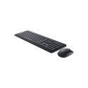 Dell KM3322W Keyboard and Mouse Set Wireless Ukrainian Black Numeric keypad