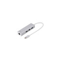 Digitus USB Type-C 3-Port Hub + Gigabit Ethernet