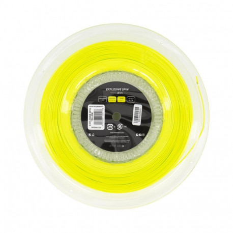 Tennis string DUNLOP Explosive Spin 1.25mm 17g 200m Monofilament Hexagonal Yellow