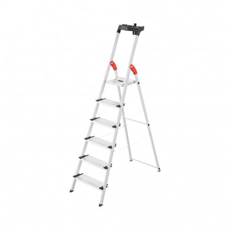 Hailo Kapnes majsaimniecibas L80 ComfortLine / aluminija / 6 pakapieni 4007126023957