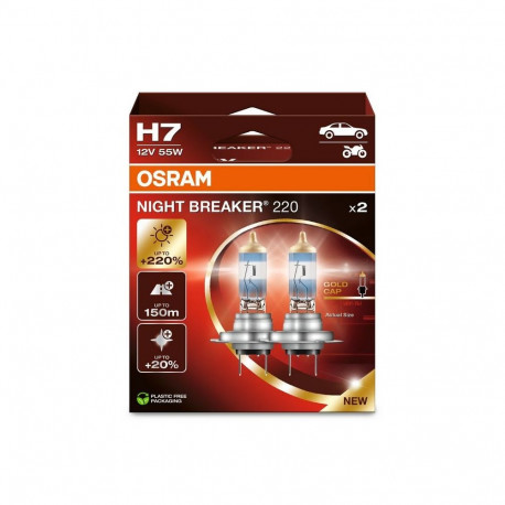 H7 12V 55W Night Breaker 220 +