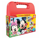 4 Pusle Komplekt Disney Mickey Mouse Progressive Educa 16505 (12-16-20-25 pcs)