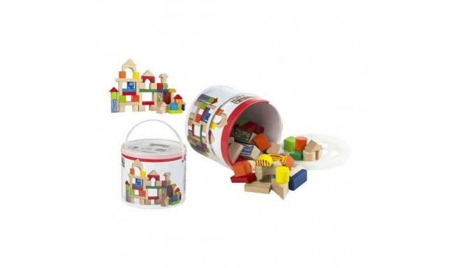 Boat with Building Blocks Woomax 50 Pieces