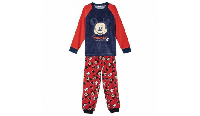 Pidžaama Laste Mickey Mouse Tumesinine - 4 aastat