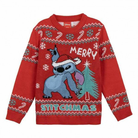 Unisex Jumper Stitch Red - 6 Years