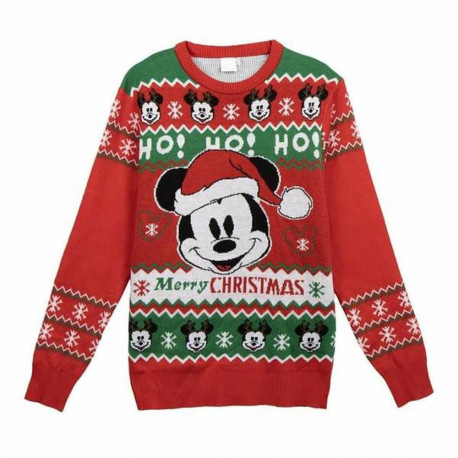 Women’s Jumper Mickey Mouse Red - L
