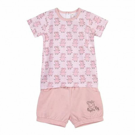Set of clothes Peppa Pig Pink - 12 Months