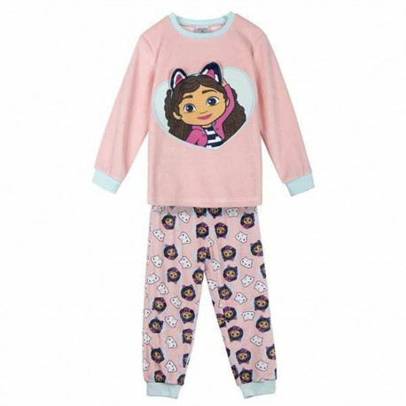 Children's Pyjama Gabby's Dollhouse Pink - 4 Years