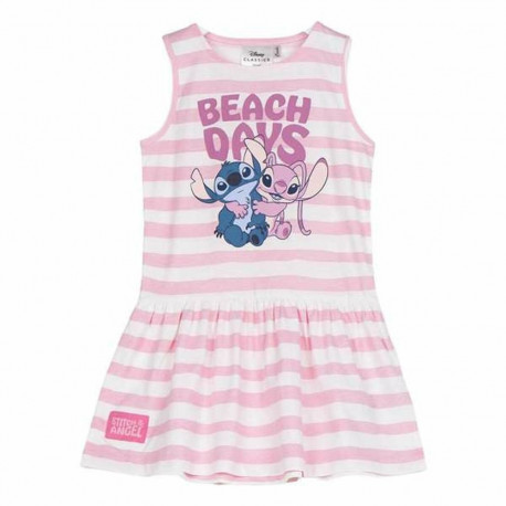 Dress Stitch Pink Girl - 8 Years