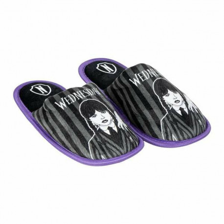 House Slippers Wednesday Black - 30-31