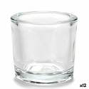 Svijećnjak Läbipaistev Klaas 6,5 x 6 x 6,5 cm (12 Ühikut)