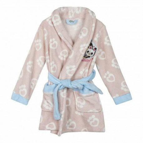 Children's Dressing Gown Gabby's Dollhouse Pink - 4 Years