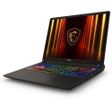 Sülearvuti MSI Vector 16 AI, Core Ultra U9 16GB 1TB RTX5070Ti
