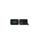 AXAGON HUE-S2BP 4x USB3.0 laadimishub 1,2 m kaabel MicroUSB laadimine komplektis AC-adapter