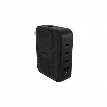 Hyper HyperJuice 145W USB-C GaN Travel Charger with 4 Ports - Black | Hyper