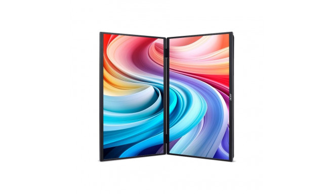 Acer PD163QBMIUUX PD3 seeria 16" IPS 16:9 60 Hz 8 ms 2x1920 x 1080 pikslit 250 cd/m² 1 HDMI-port mus