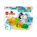 TOY CONSTRUCT PENGUINS AND LIONS 10442