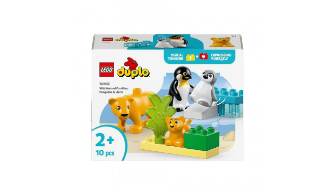 TOY CONSTRUCT PENGUINS AND LIONS 10442
