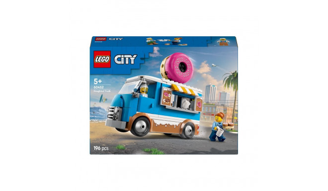 TOY CONSTRUCTOR LEGO DONUT TRUCK 60452