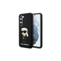 Karl Lagerfeld KLHCS23SSNIKBCK S23 S911 kõvakaaneline must silikoon Ikonik