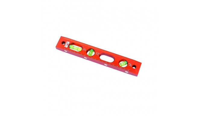 Spirit level 3 vials, plumb, horizontal and 45°