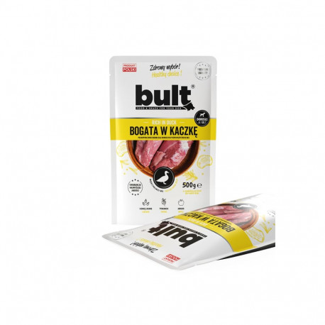 BULT Rich in duck - wet dog food - 500g