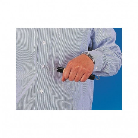 Plastic fastening device button