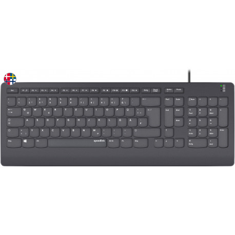 Speedlink keyboard Hi-Genic Nordic (SL-640009-BK-NC) (opened package)