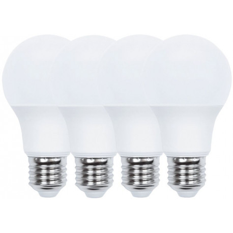 Blaupunkt LED lamp E27 A60 600lm 6W 4000K 4pcs (opened package)