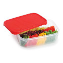 Cello food freeze container 3300ml | red