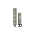 Garmin QuickFit 20mm Silikoonist kellarihmad, Willow/Fog Gray