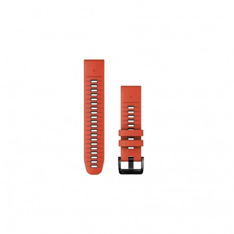 Garmin Quickfit 22 mm Kellarihm, Tulipunane / grafiithall