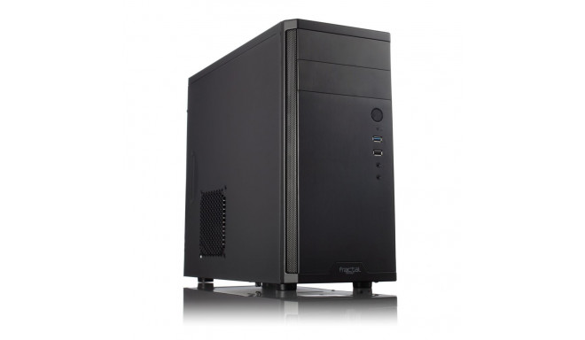 Fractal Design CORE 1100 Black, Micro ATX, Power supply included No