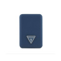 Guess uess PU Grained Triangle Logo MagSafe Powerbank 5000mAh Blue