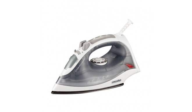 Mesko MS 5037 Steam Iron, 2800 W, Water tank capacity 170 ml, Continuous steam 35 g/min, Grey