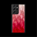 Ikins case for Samsung Galaxy S21 Ultra pink lake black