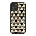 Ikins Apple case for Apple iPhone 12 Pro Max pyramid black