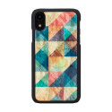 Ikins Apple SmartPhone case iPhone XR mosaic black