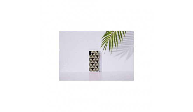 Ikins Apple SmartPhone case iPhone XR pyramid white
