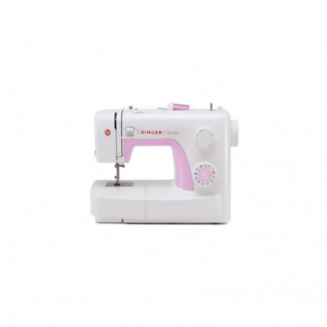 Singer Sewing machine SIMPLE 3223 White/Pink, Number of stitches 23, Number of buttonholes 1,