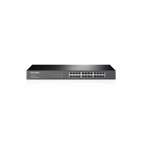 TP-Link 24-Port Gigabit Rackmount Switch TL-SG1024 10/100/1000 Mbps (RJ-45), Unmanaged, Rackmountabl