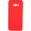 Evelatus Samsung Galaxy S8 Plus Nano Silicone Case Soft Touch TPU Red