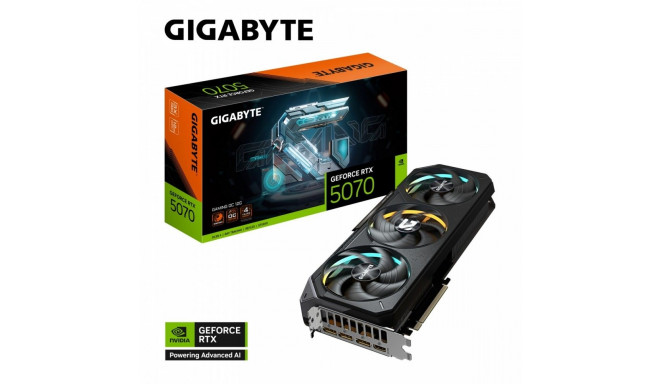 Graphics card GeForce RTX 5070 GAMING OC 12GB GDDR7 12GB 192bit HDMI/3DP